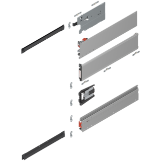 REVEGO uno pocket profile set left, NL 450 mm