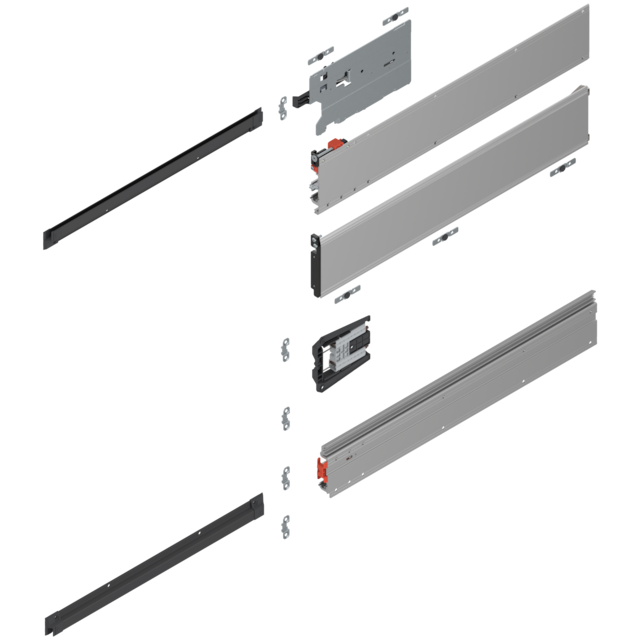 REVEGO uno pocket profile set left NL 700 mm