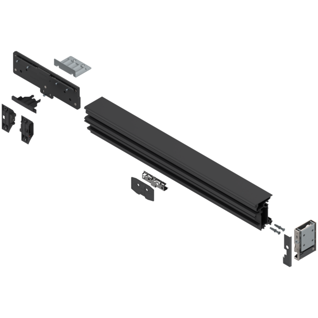 REVEGO duo assembly set for double and single door combined internal width within the application 800.0 mm
