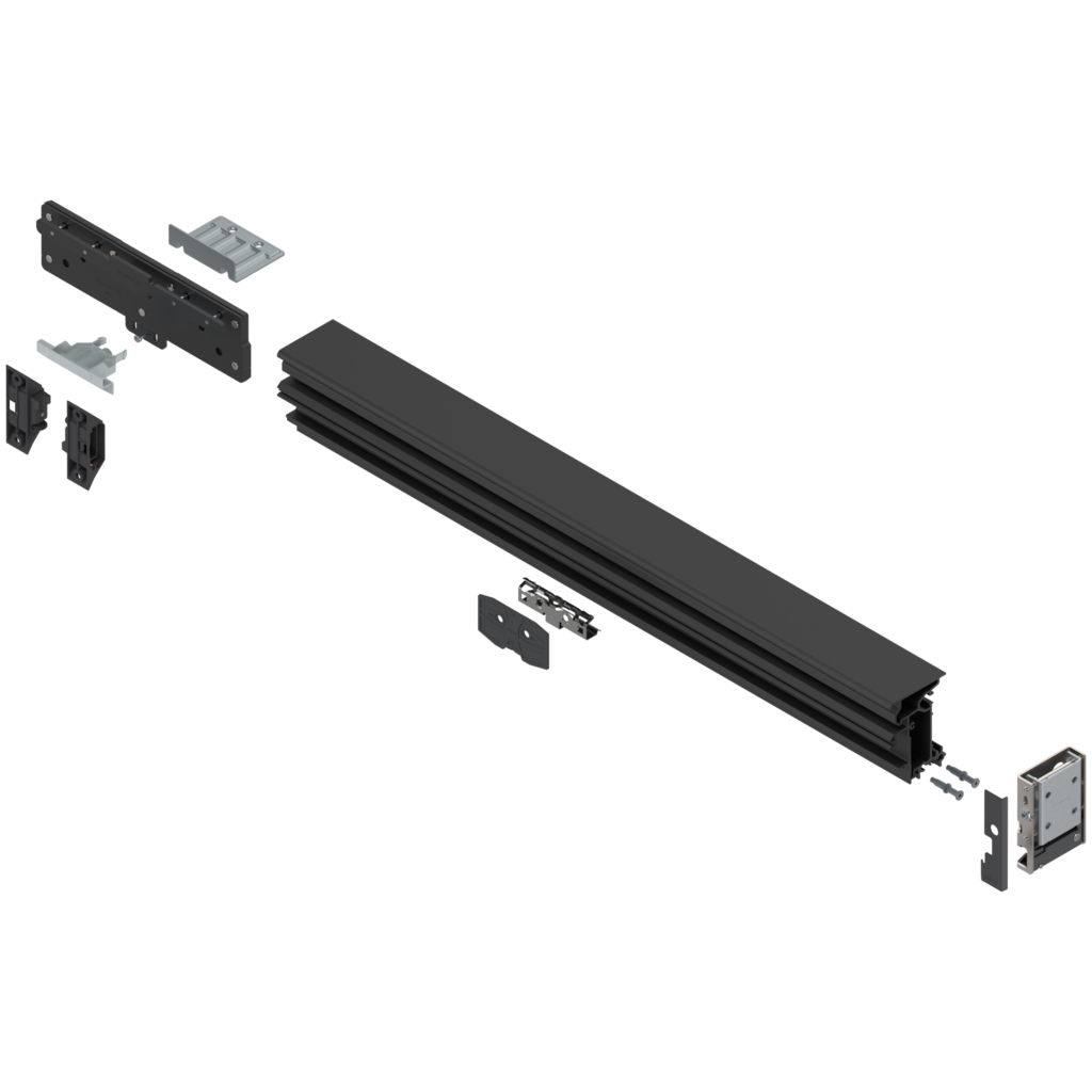 REVEGO duo assembly set for double and single door combined internal width within the application 800.0 mm