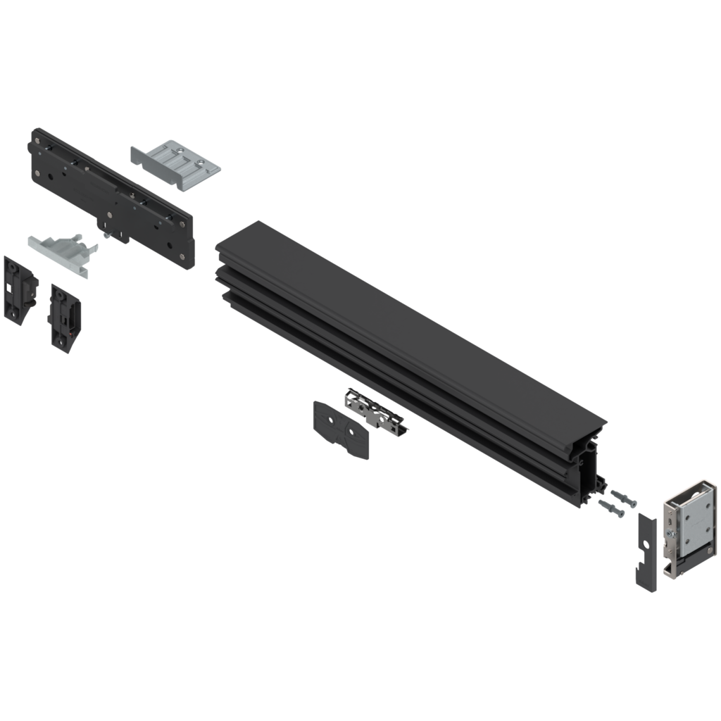 REVEGO duo assembly set for double and single door combined internal width within the application 600.0 mm