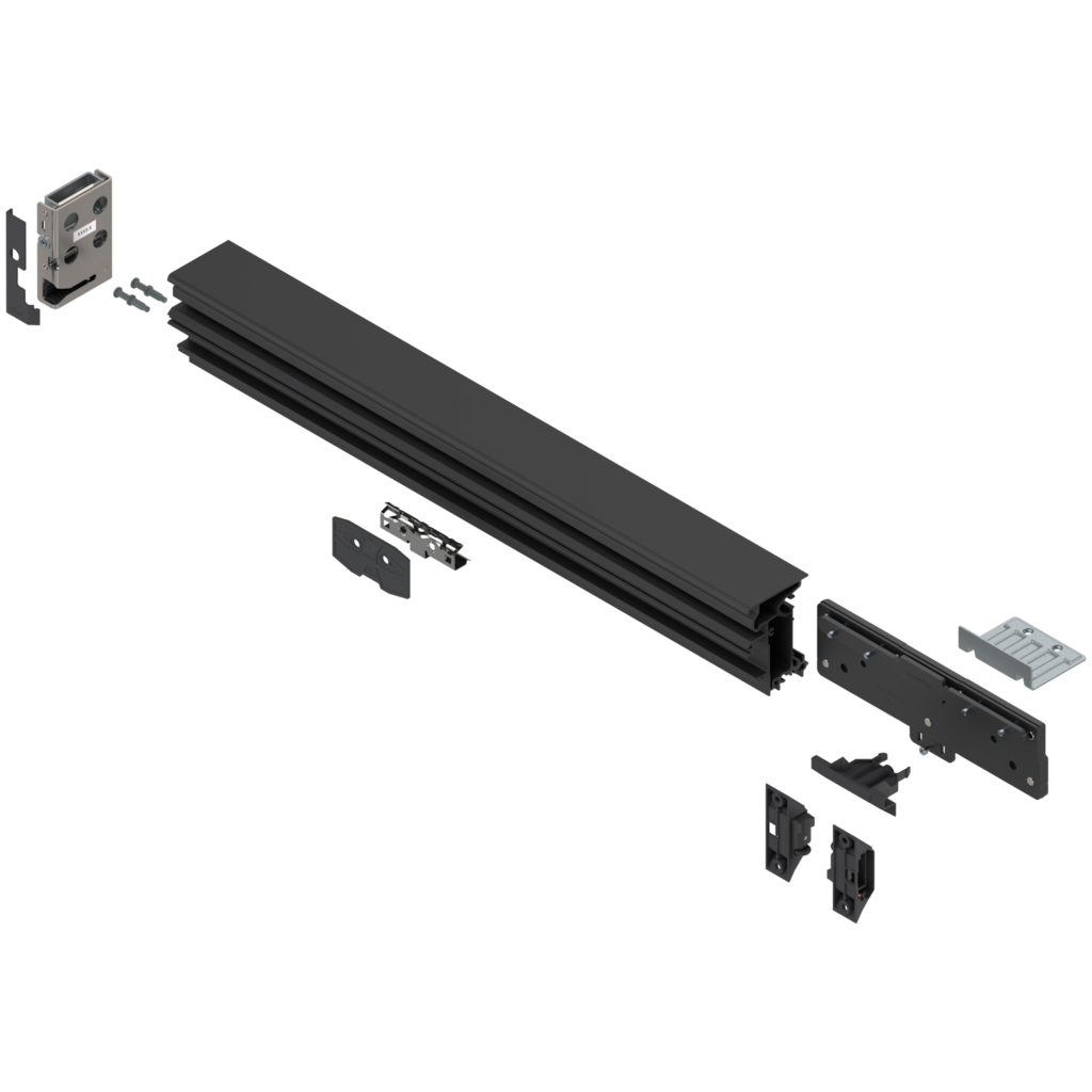 REVEGO duo assembly set for double and single door combined internal width within the application 600.0 mm