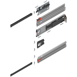 REVEGO uno pocket profile set right, NL 500 mm