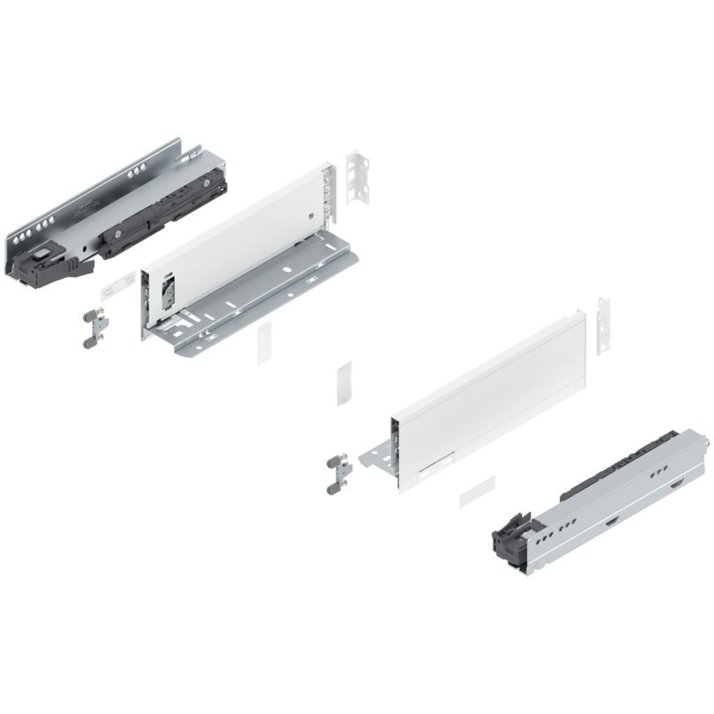 LEGRABOX pure complete set drawer height M (106.0 mm)