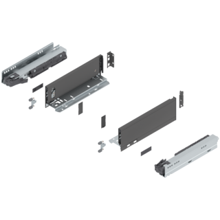 LEGRABOX pure complete set, drawer height M (106.0 mm)