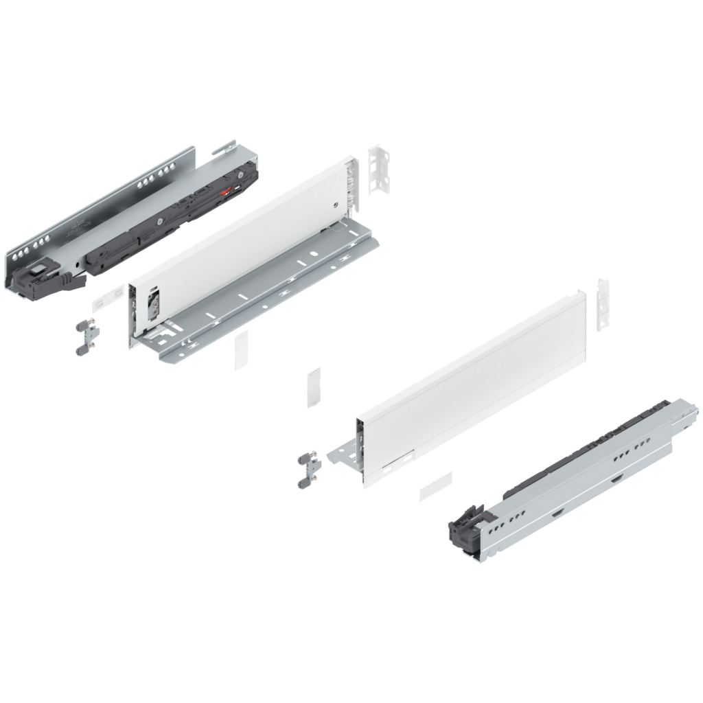LEGRABOX pure complete set drawer height M (106.0 mm)