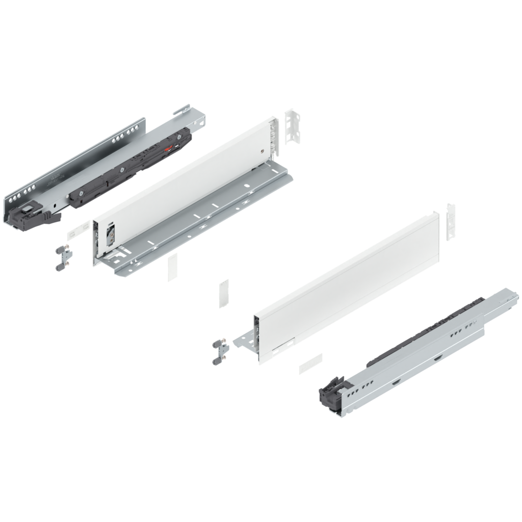 LEGRABOX pure complete set drawer height M (106.0 mm)