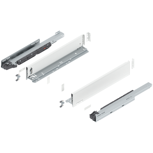 LEGRABOX pure complete set drawer height M (106.0 mm)