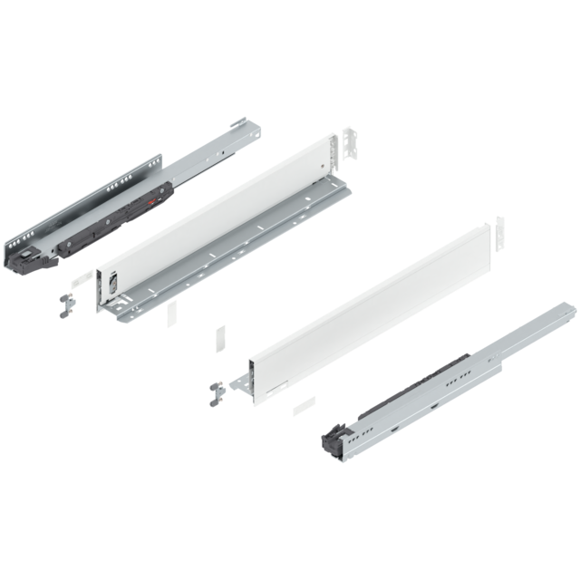 LEGRABOX pure complete set drawer height M (106.0 mm)