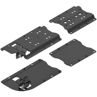 REVEGO uno pocket connector set left / pocket design worktop-mounted cabinet / pocket side thickness 15-19 mm