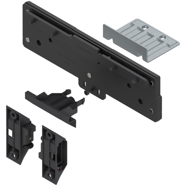 REVEGO duo assembly set for two double doors combined