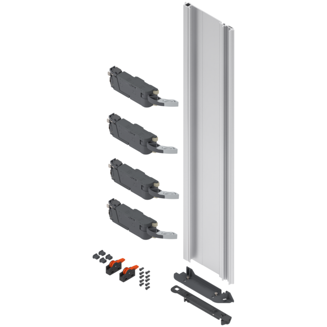 SERVO-DRIVE set number of drive units 4
