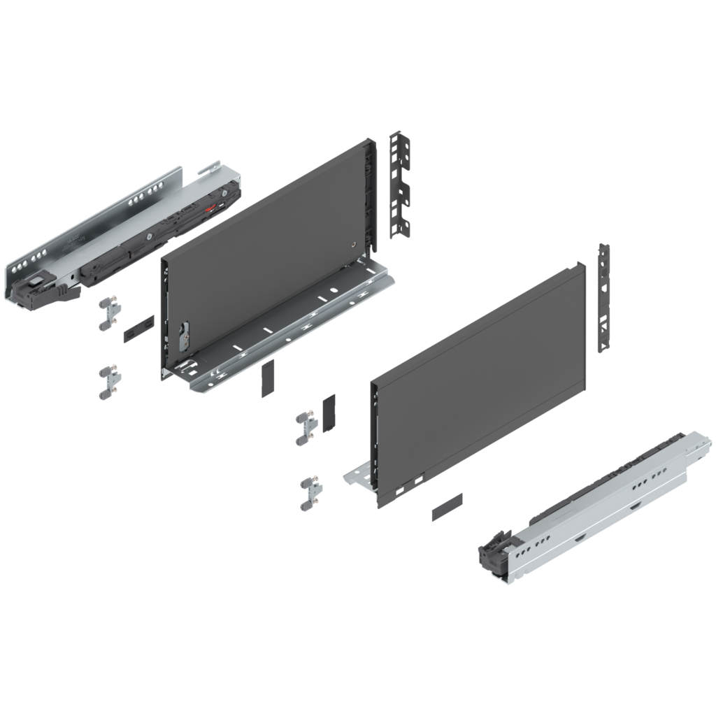 LEGRABOX pure complete set, drawer height C (193.0 mm)