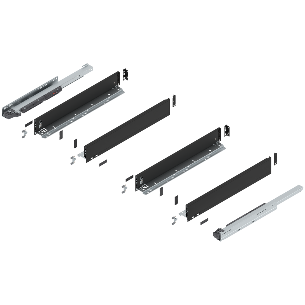 LEGRABOX complete set, sink drawer height M (106.0 mm)