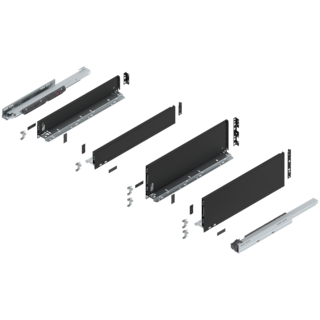 LEGRABOX pure SPACE TWIN complete set NL = 500 mm