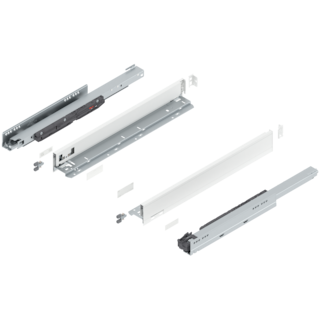 LEGRABOX pure complete set drawer height N (80.0 mm)