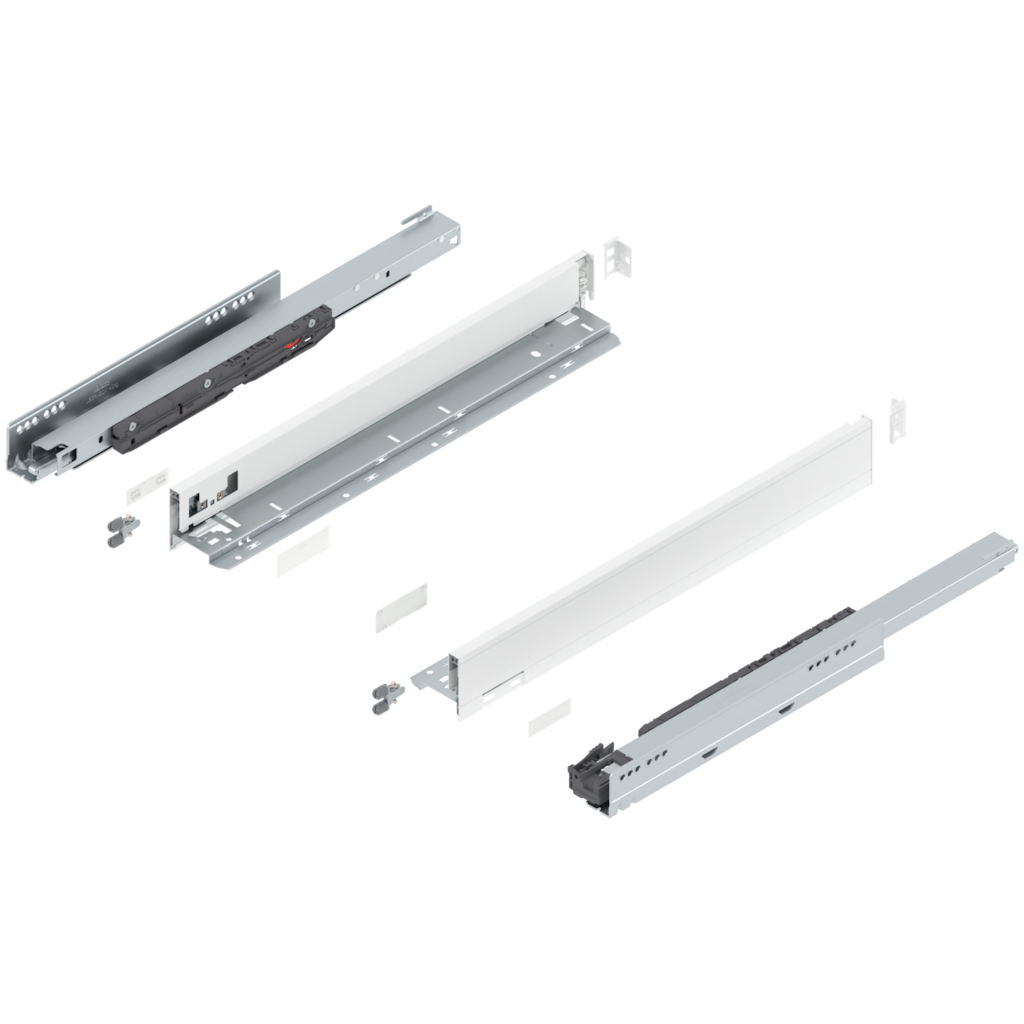 LEGRABOX pure complete set, drawer height N (80.0 mm)