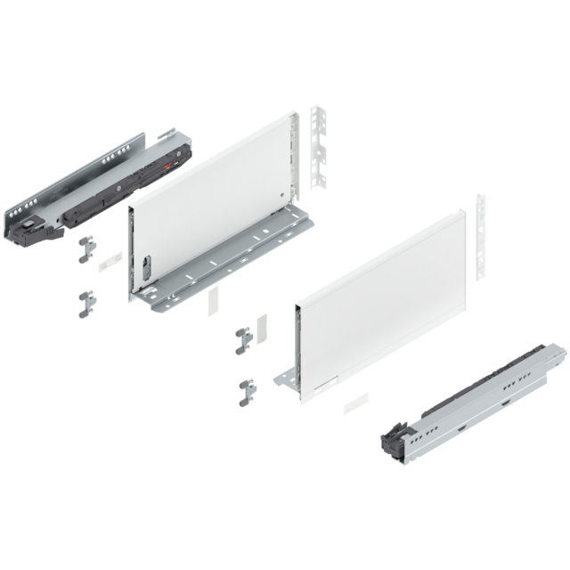 LEGRABOX pure complete set drawer height C (193.0 mm)