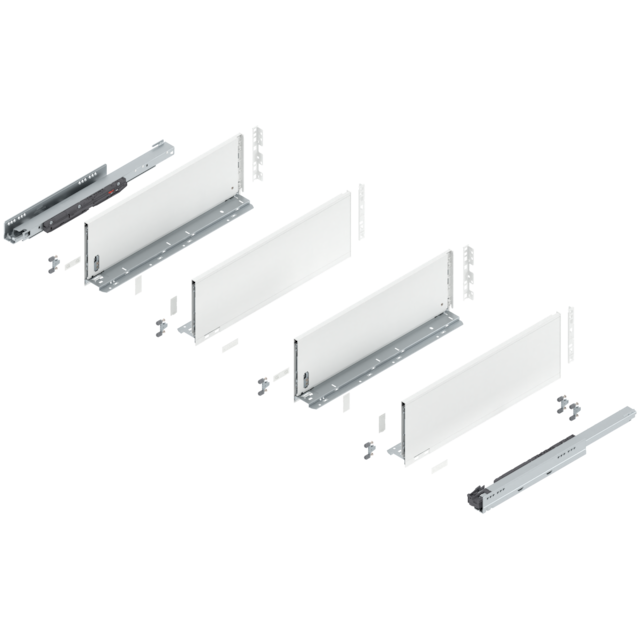 LEGRABOX complete set sink drawer height C (193.0 mm)