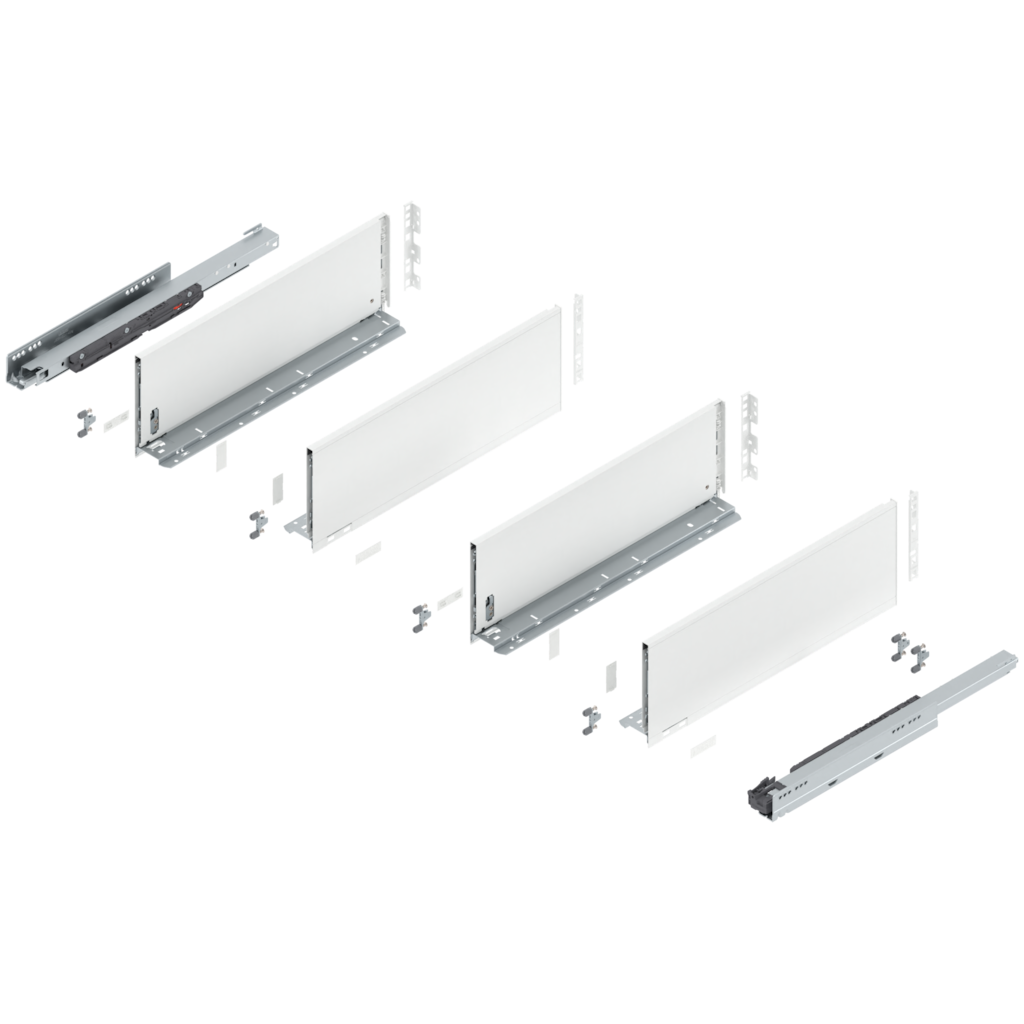 LEGRABOX complete set, sink drawer height C (193.0 mm)