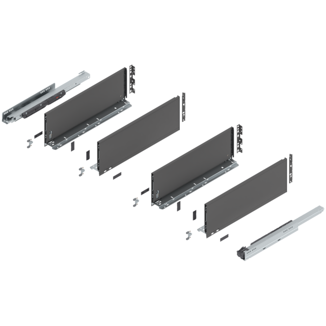 LEGRABOX complete set sink drawer height C (193.0 mm)