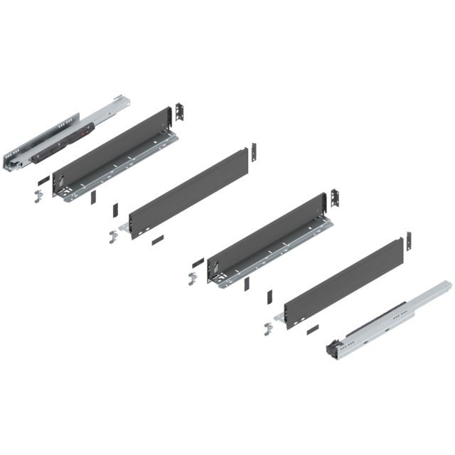 LEGRABOX complete set sink drawer height M (106.0 mm)