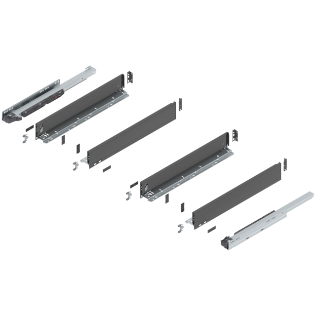 LEGRABOX complete set sink drawer height M (106.0 mm)