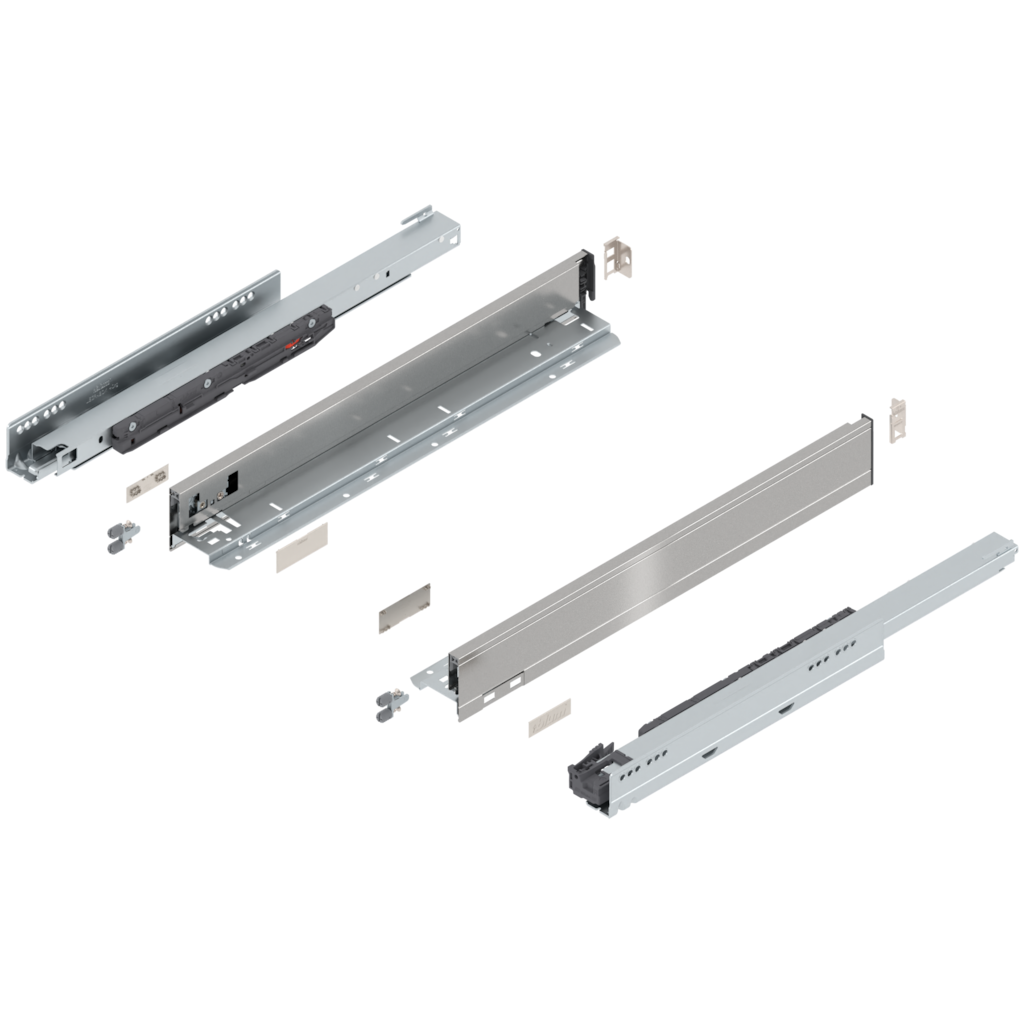 LEGRABOX pure complete set, drawer height N (80.0 mm)