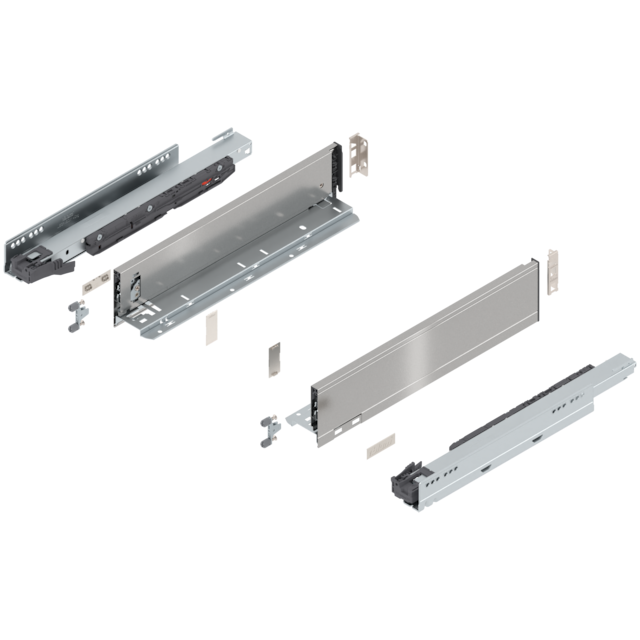 LEGRABOX pure complete set drawer height M (106.0 mm)