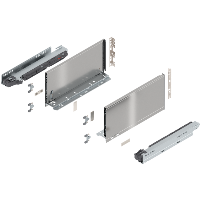 LEGRABOX pure complete set drawer height C (193.0 mm)