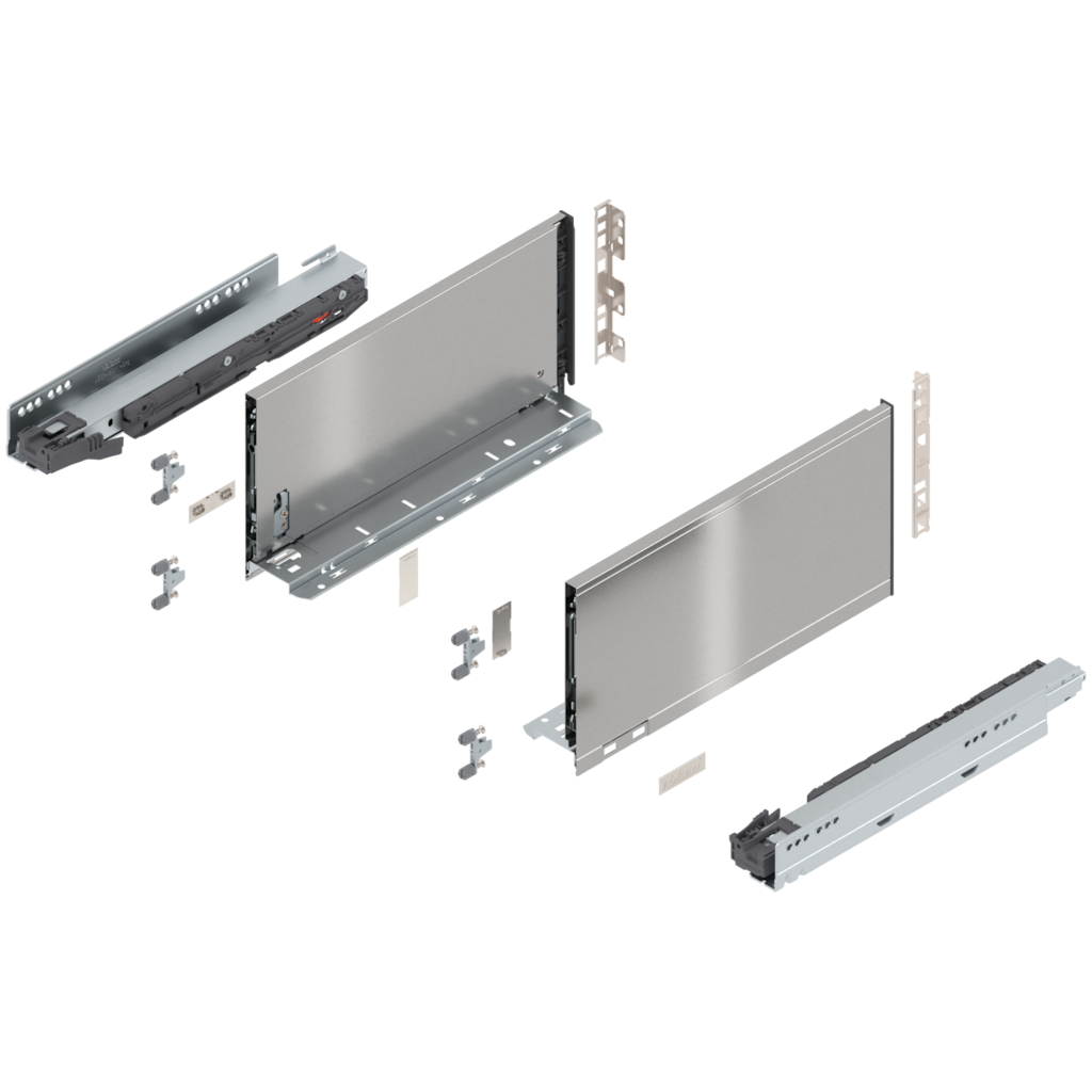 LEGRABOX pure complete set, drawer height C (193.0 mm)