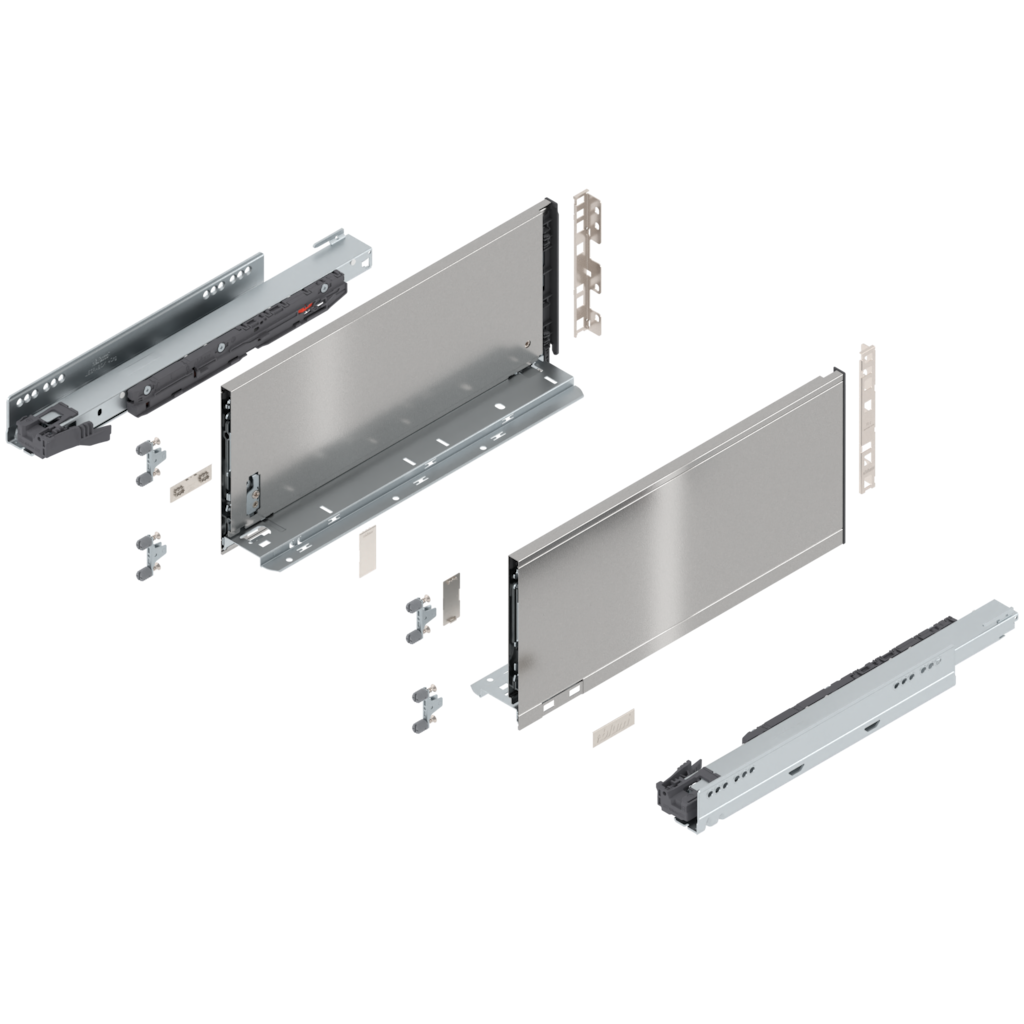 LEGRABOX pure complete set, drawer height C (193.0 mm)