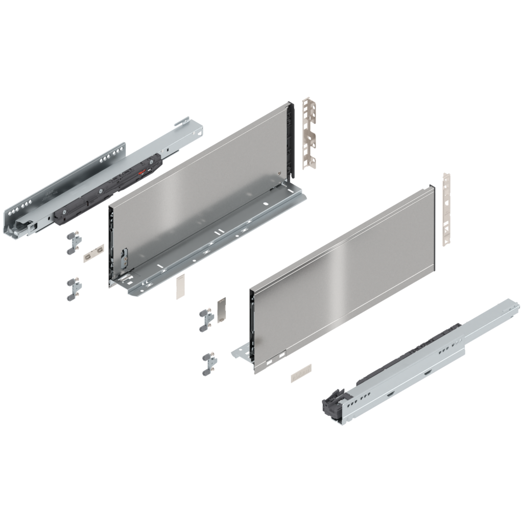 LEGRABOX pure complete set, drawer height C (193.0 mm)