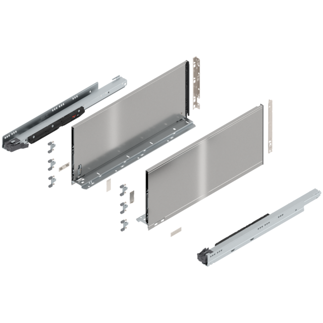 LEGRABOX pure complete set drawer height F (257.0 mm)