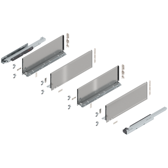 LEGRABOX complete set sink drawer height C (193.0 mm)