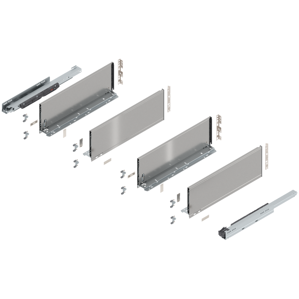 LEGRABOX complete set, sink drawer height C (193.0 mm)