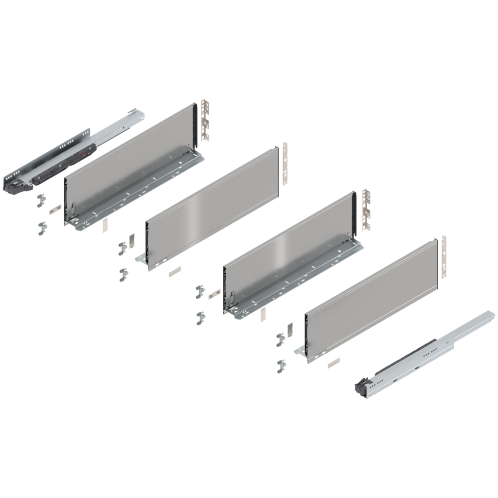 LEGRABOX complete set, sink drawer height C (193.0 mm)