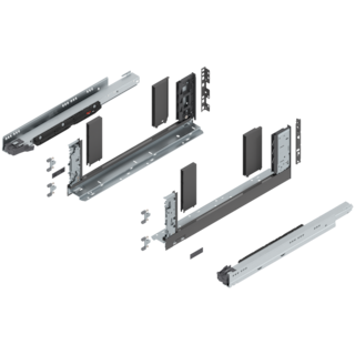LEGRABOX free complete set, drawer height C (193.0 mm)