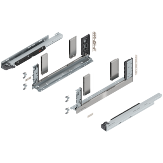 LEGRABOX free complete set, drawer height C (193.0 mm)