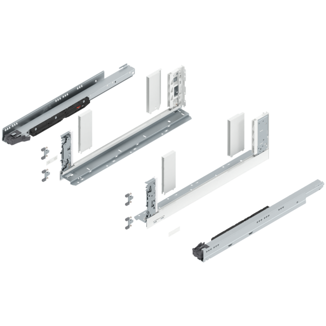 LEGRABOX free complete set, drawer height C (193.0 mm)