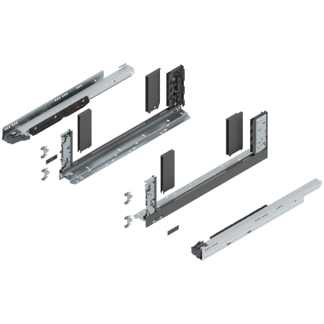 LEGRABOX free complete set, drawer height C (193.0 mm)