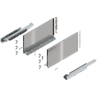 LEGRABOX pure complete set, drawer height F (257.0 mm)