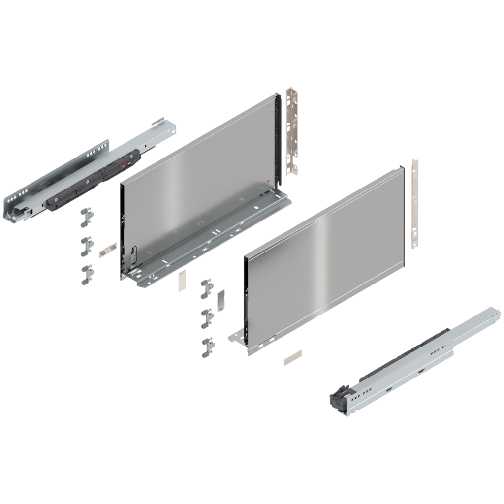 LEGRABOX pure complete set, drawer height 