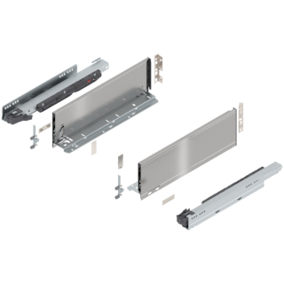 LEGRABOX pure complete set, drawer height K (142.0 mm)