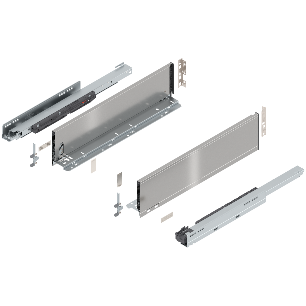 LEGRABOX pure complete set, drawer height K (142.0 mm)