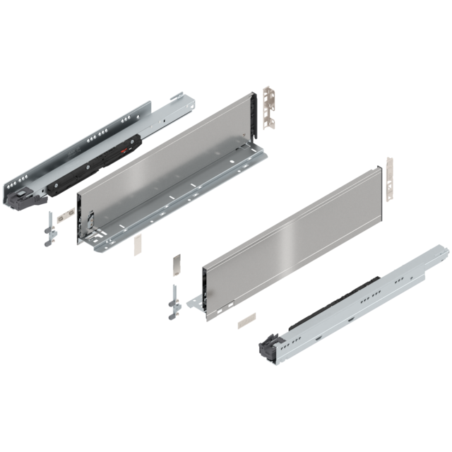 LEGRABOX pure complete set, drawer height K (142.0 mm)
