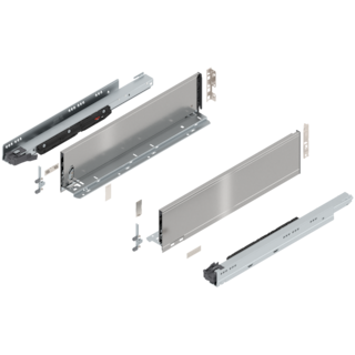 LEGRABOX pure complete set, drawer height K (142.0 mm)