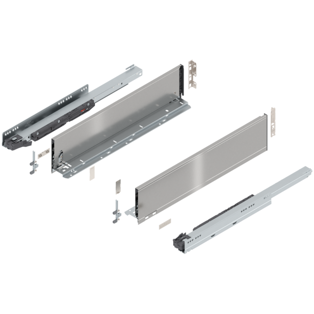 LEGRABOX pure complete set, drawer height K (142.0 mm)