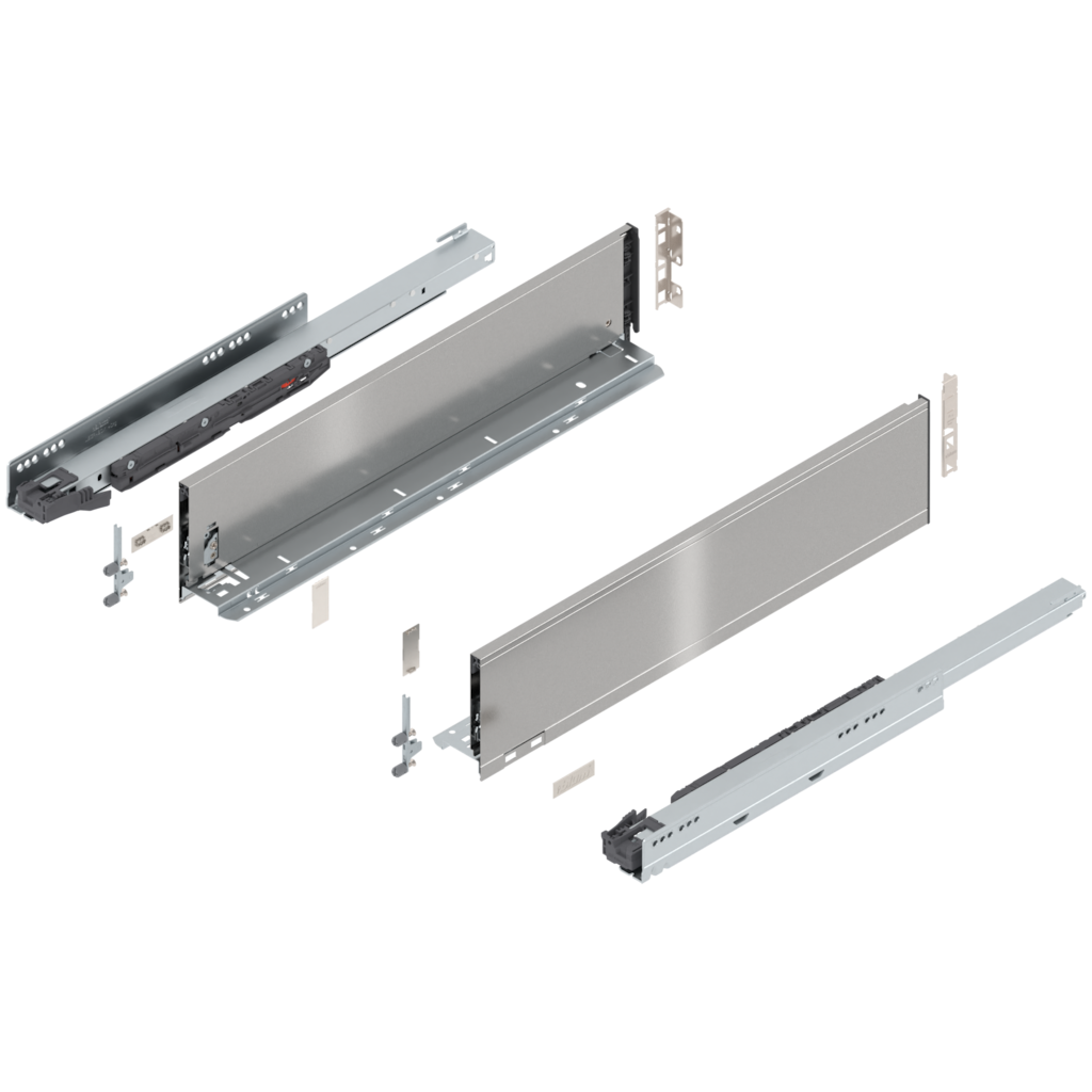 LEGRABOX pure complete set, drawer height K (142.0 mm)