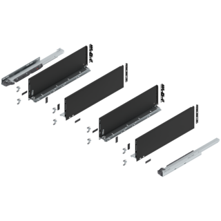LEGRABOX complete set, sink drawer height C (193.0 mm)